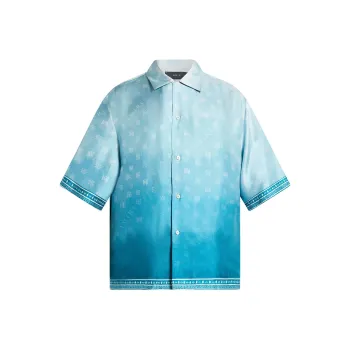 AMIRI Shirts Men Light Blue