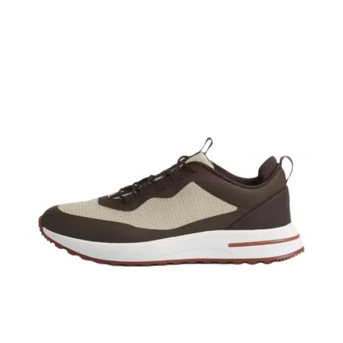 Loro Piana Week End Walk Low Top Casual Shoes Men's Brown