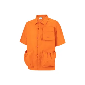 PUMA Shirts Men Orange Red