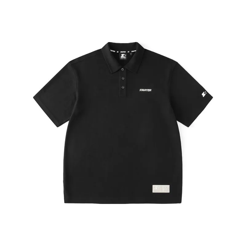 STARTER Polo Shirts Unisex Black-0