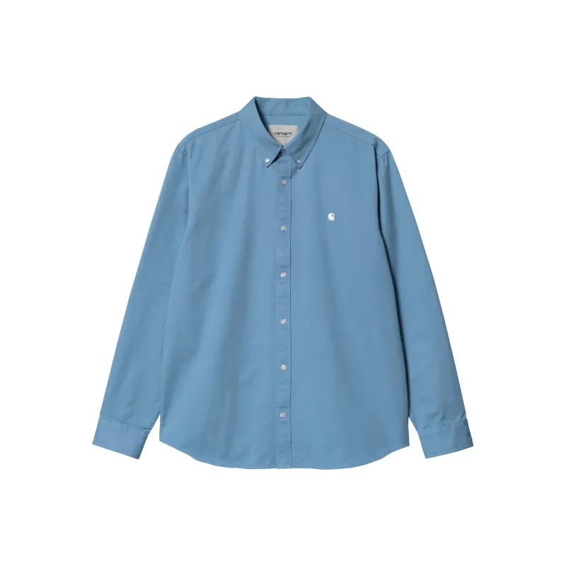 Carhartt WIP Shirts Men Sky Blue-0
