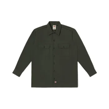 Dickies Shirts Men Olive Green