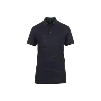HUGO BOSS Graphic Print Polo Shirt