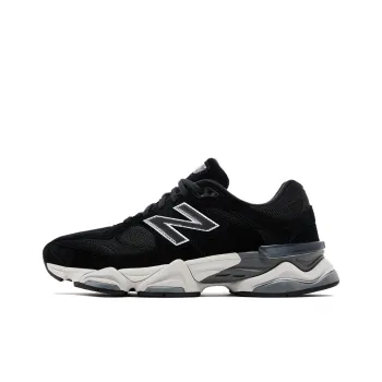New Balance NB 9060 Anti Slip Wear Resistant Low Top Casual Running Shoes Men's Black