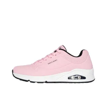 Skechers Uno Low Top Casual Shoes Men's Pink Black