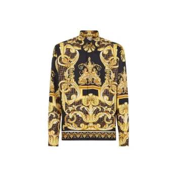 Versace X FENDI X VERSACE Shirts Men Multicolor
