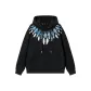 Black Hoodie with Fleece Lining