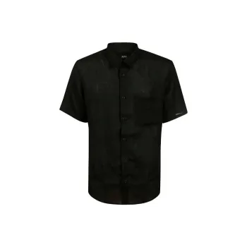A.P.C Shirts Men Black