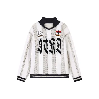 STK SMALL TOWN KID Polo Shirt Unisex White