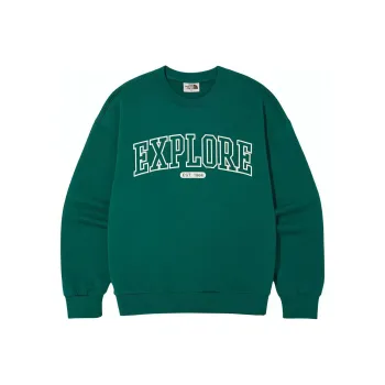 THE NORTH FACE Explore Sweatshirts Sweatshirt Unisex Green