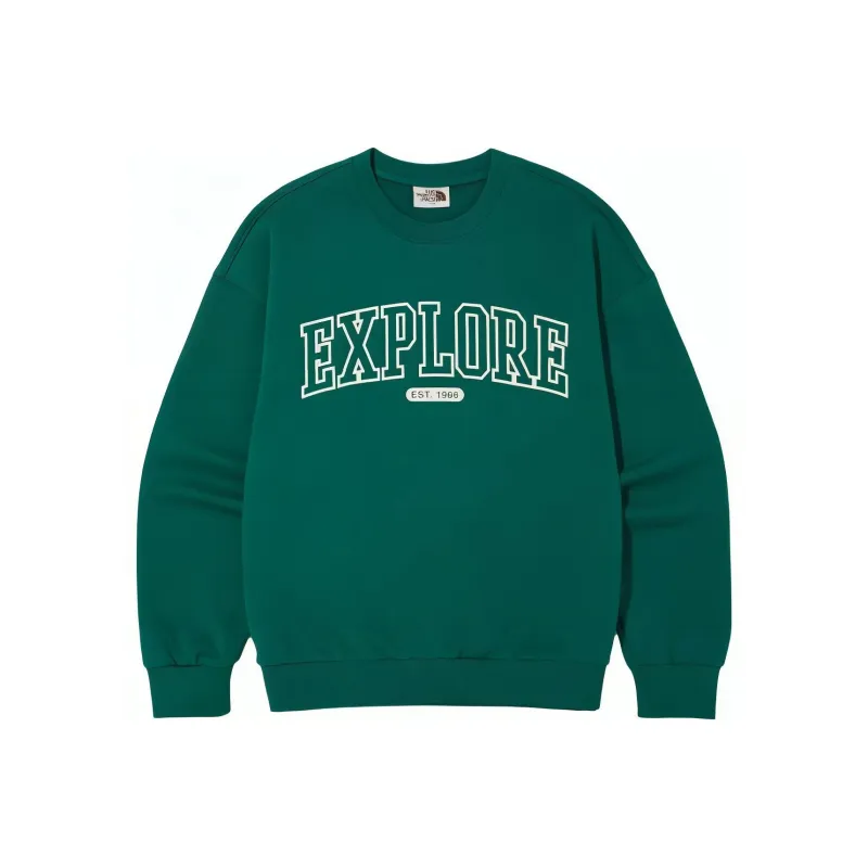 THE NORTH FACE Explore Sweatshirts Sweatshirt Unisex Green-0