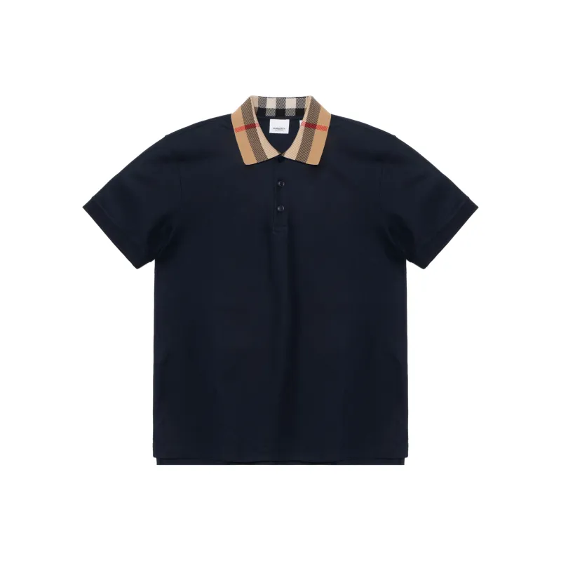 Burberry Short Sleeved Polo Shirt-0