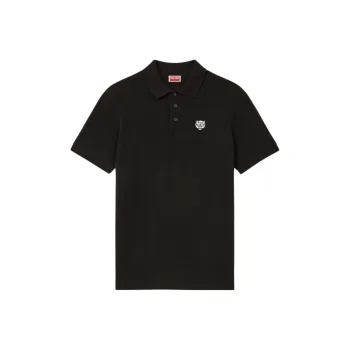 KENZO Happy Tiger Embroidered Slim Polo Shirt