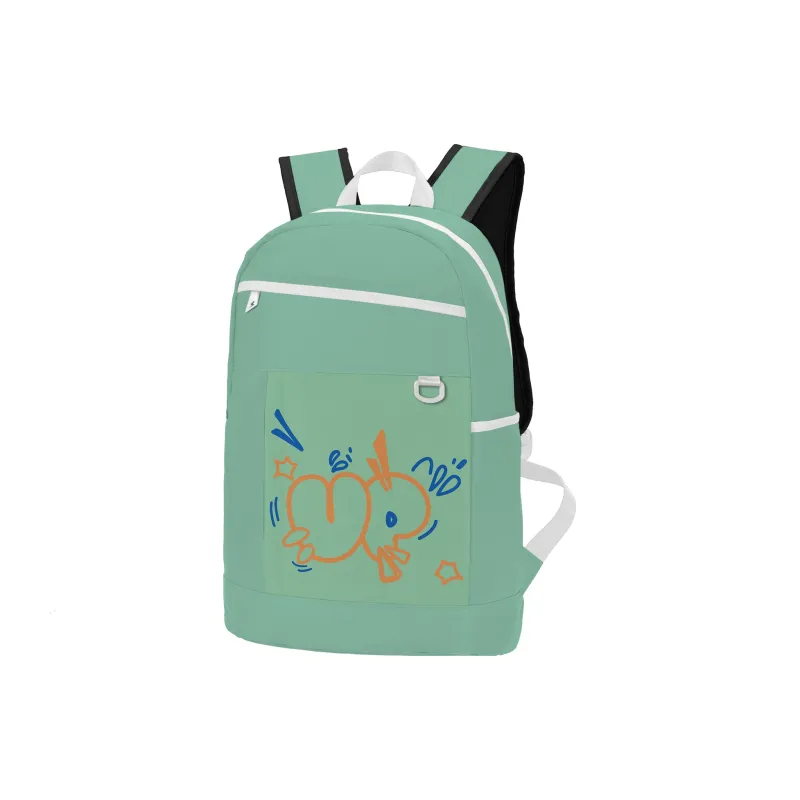 TURN UP Polyester Students Backpack Regular Unisex Multicolor-16