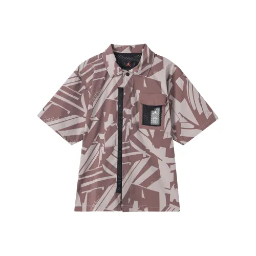 JORDAN Shirts Men Pink Brown