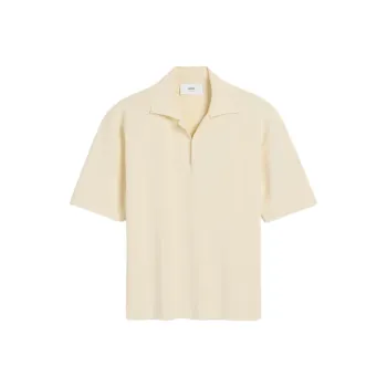 Ami Paris Short Sleeve Polo