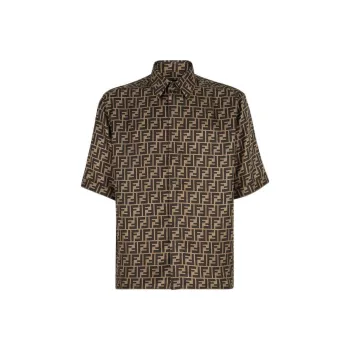 FENDI Ff Motif Silk Shirt