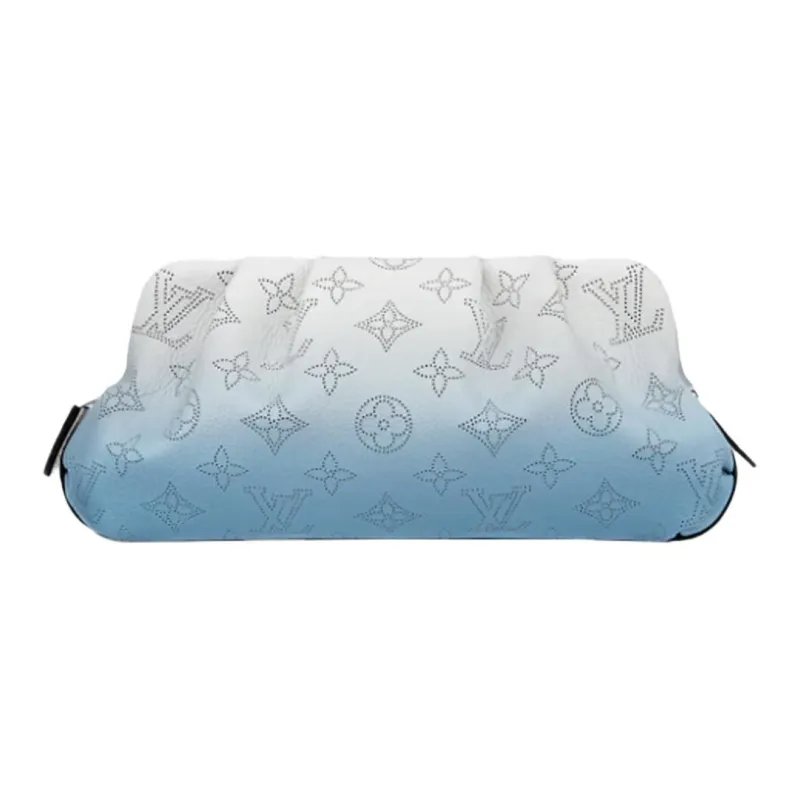 LOUIS VUITTON Scala Calfskin Cloud Bag, Clutch, Shoulder Bag, Crossbody Bag Mini Women's Light Blue-3