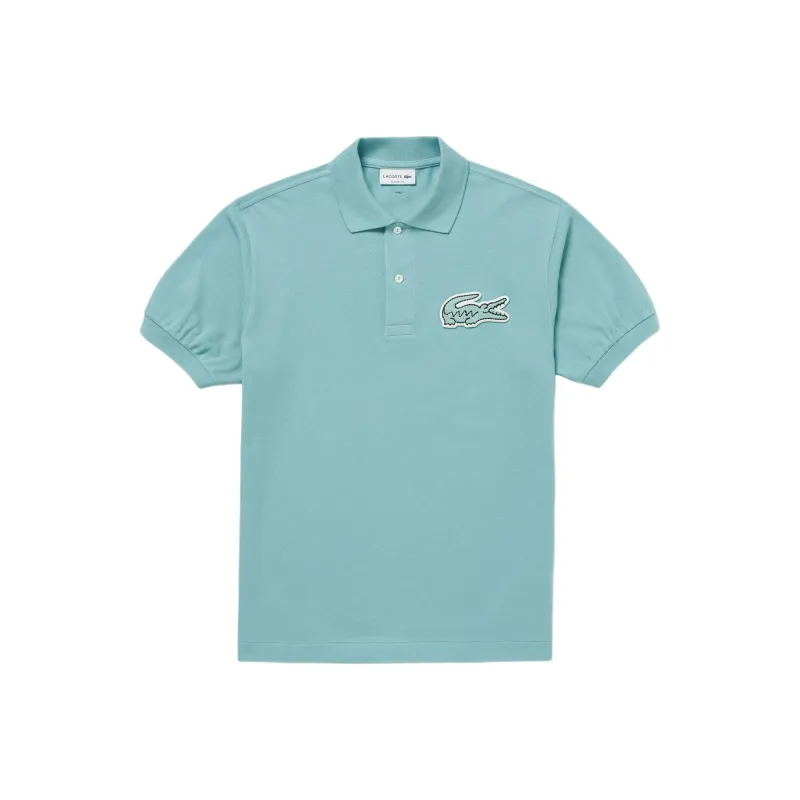 LACOSTE Polo Shirt Men's Turquoise Blue-0