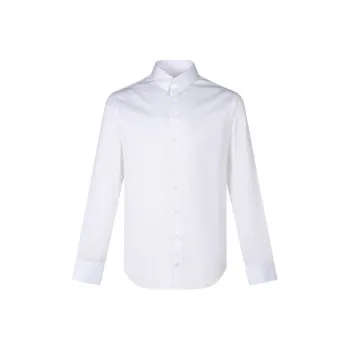 GIORGIO ARMANI Classic Shirt In Cotton Twill