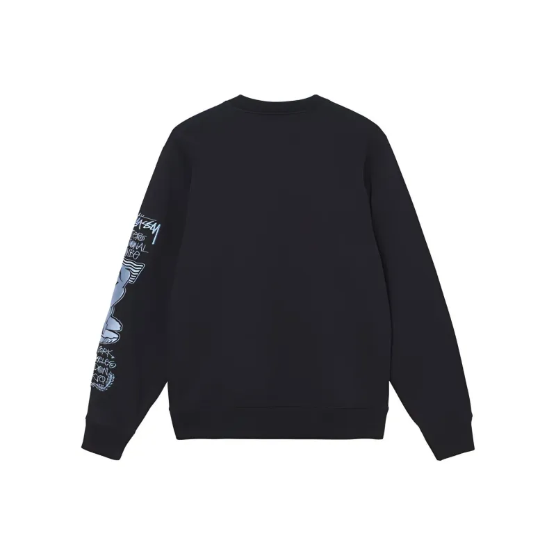 Stussy Venus Embroidered Crew-1