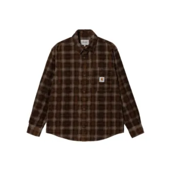 Carhartt WIP Shirts Men Coffee