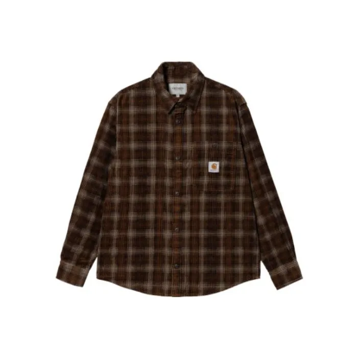Carhartt WIP Shirts Men Coffee-0