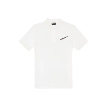 DIESEL Polo Shirts Men White