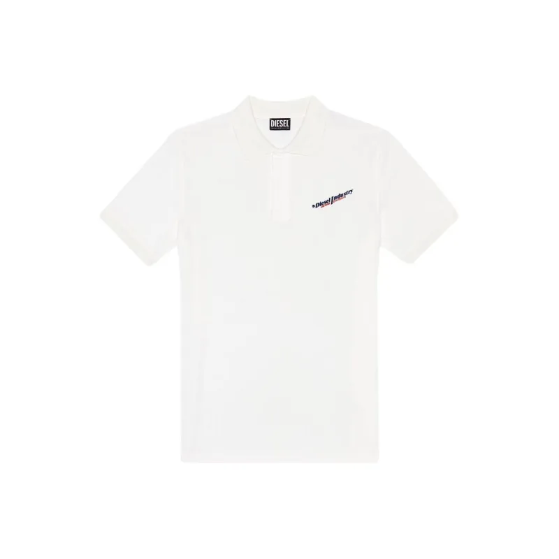 DIESEL Polo Shirts Men White-0