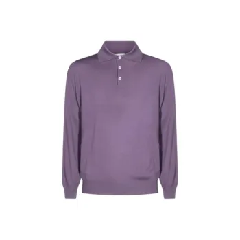 Brunello Cucinelli Fine Knit Polo Shirt