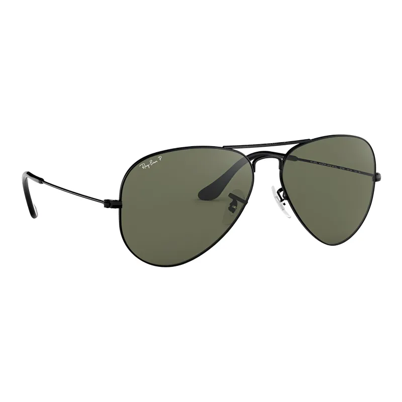 RayBan Alloy Aviator Sunglasses Unisex Green-2