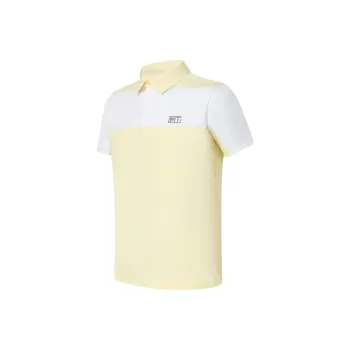 FILA Polo Shirts Men Pear Blossom Yellow