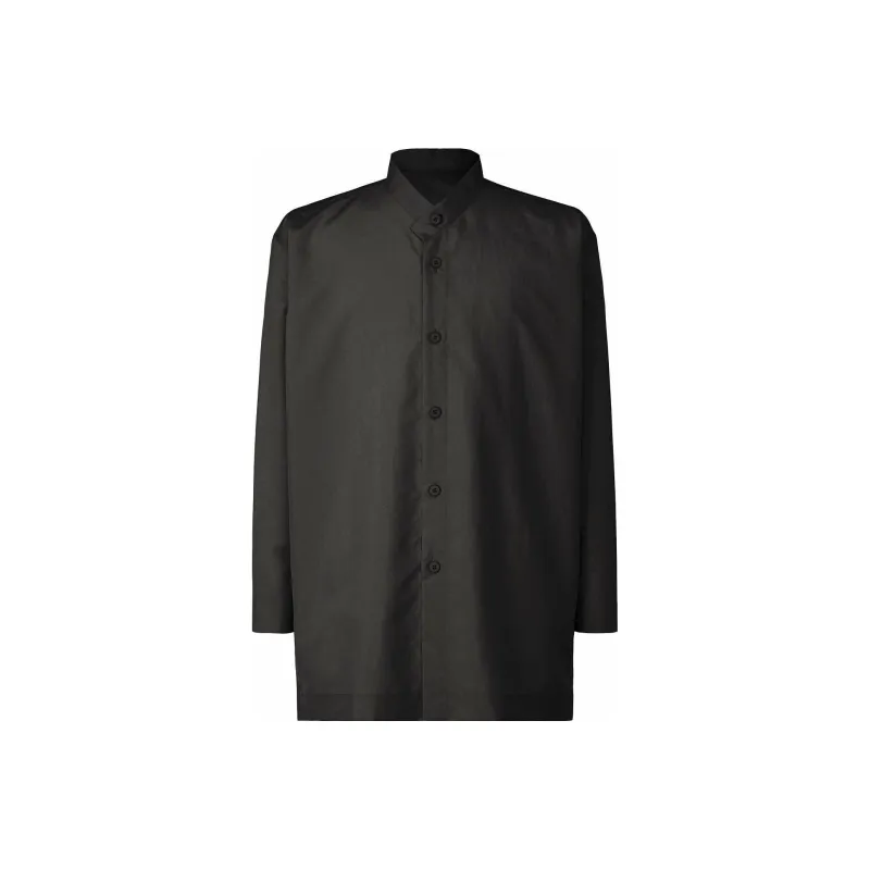 Homme Plissé Issey Miyake Shirts Men Black-0