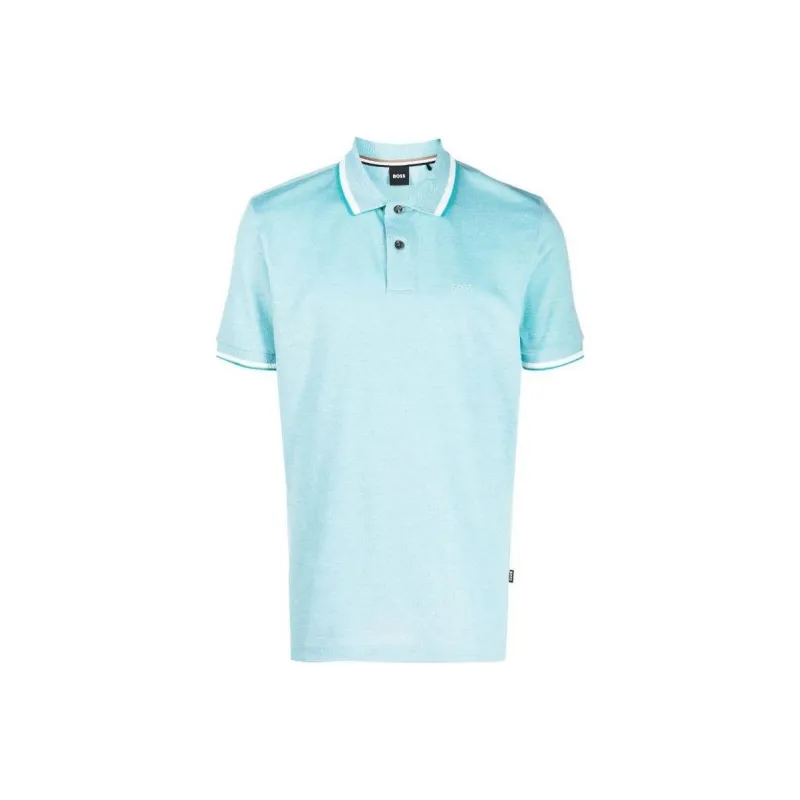 HUGO BOSS SS23 Polo Shirt Men's Light Blue-0
