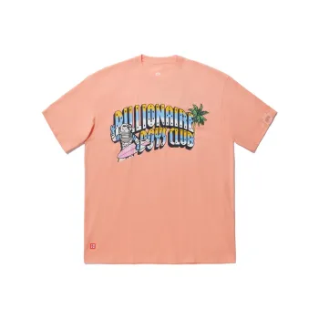 LiNing x BILLIONAIRE BOYS CLUB T Shirt Men's Peach Pink Orange