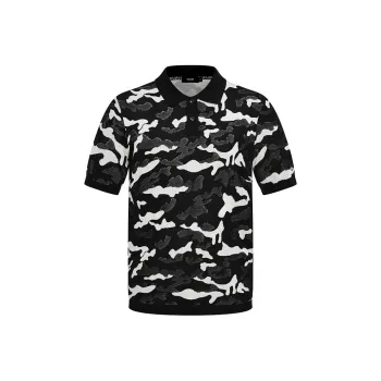RARE Polo Shirts Men Camouflage