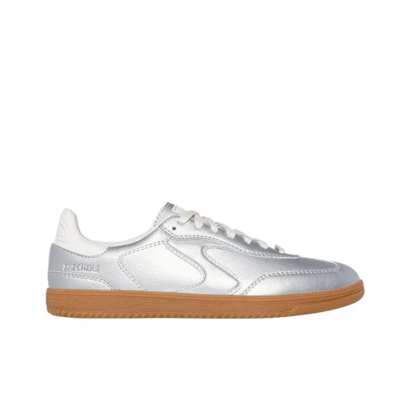 Skechers Low Top Training Shoes Women's Silver-1