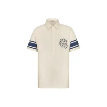 DIOR X Denim Tears Relaxed Fit Polo Shirt