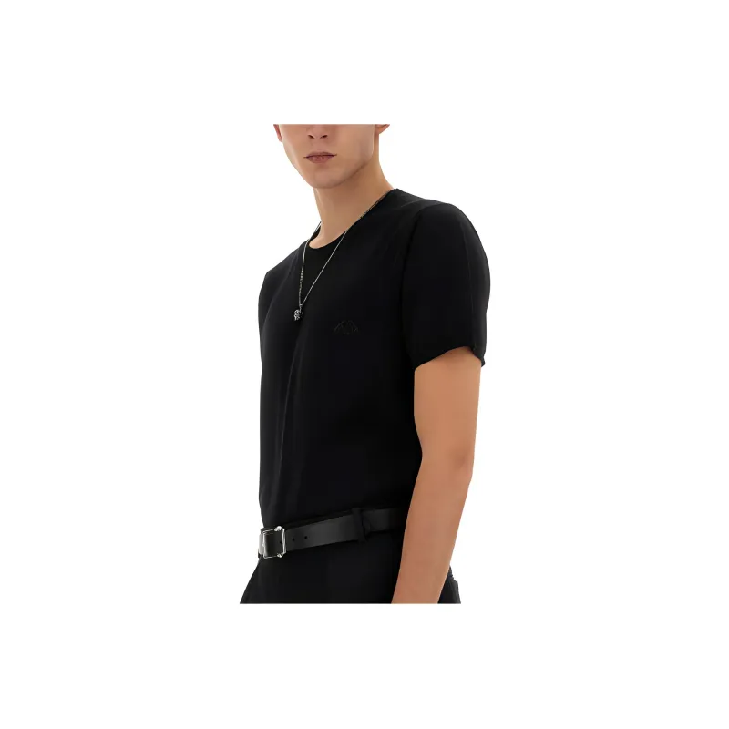 Alexander McQueen Short Sleeved Crewneck T Shirt-2