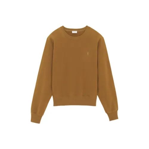 SAINT LAURENT Loose Fit Crewneck Sweatshirt