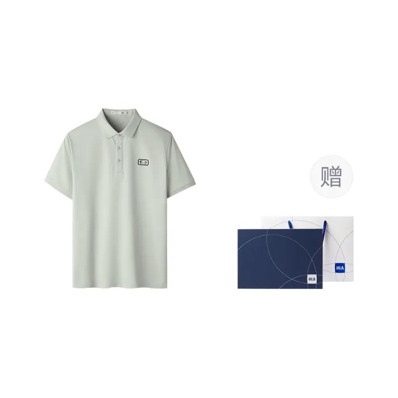 HLA x SANTI,LIANMINGKUAN Polo Shirt Men's-20