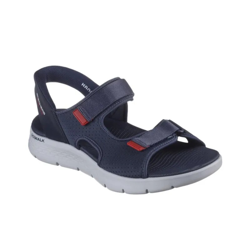 Skechers Go Walk Fle Beach Sandals Men's Blue-2