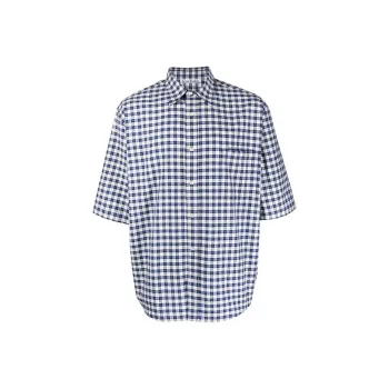 Acne Studios Checkered Button Up Shirt
