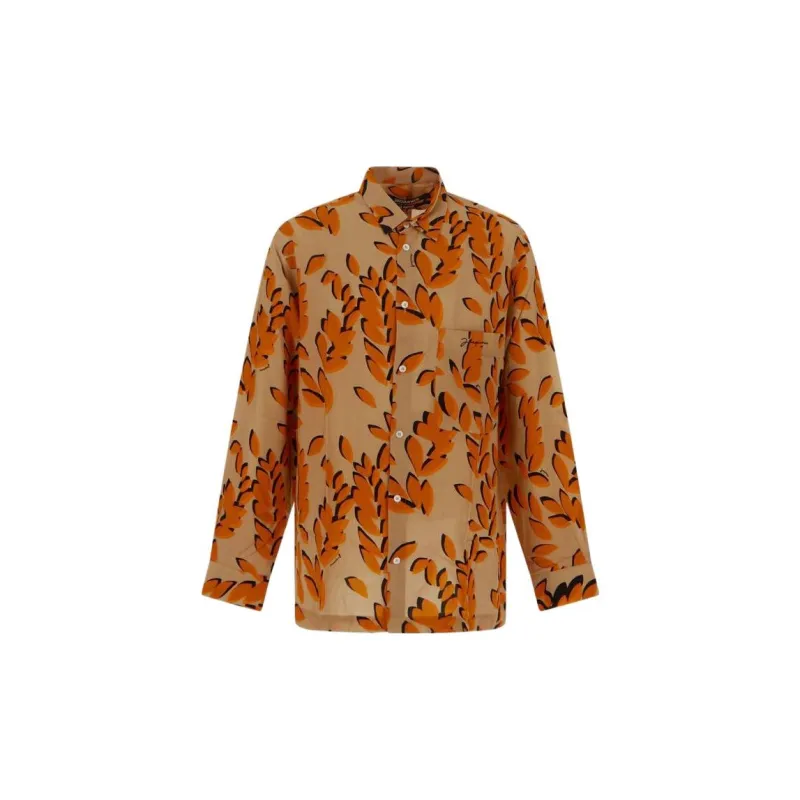 Jacquemus Shirts Men Orange-0