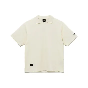New Era Polo Shirts Unisex Ecru