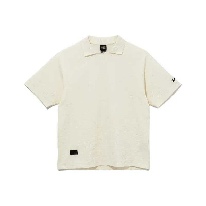 New Era Polo Shirts Unisex Ecru-0