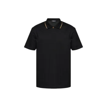 VERSACE Collared Short Sleeve Polo Shirt