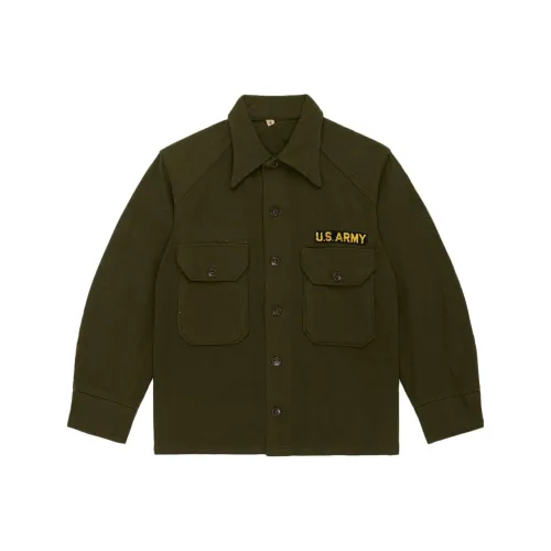 Alpha Industries Shirts Men Army Green