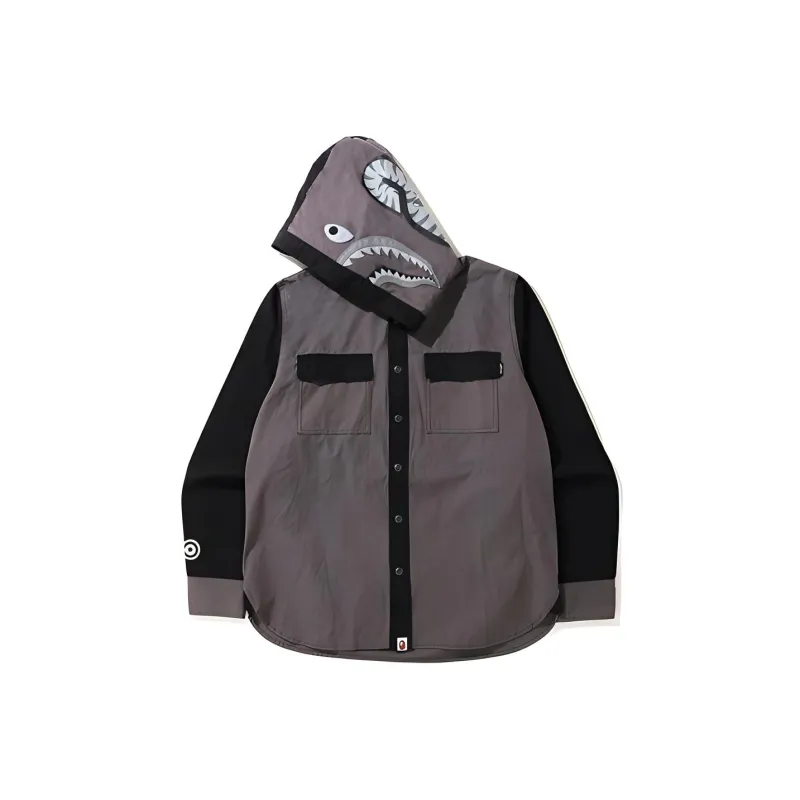 Bape Shark Hoodie Shirt-3