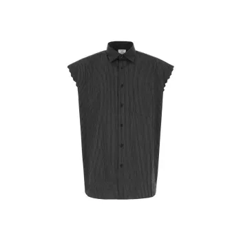 Vetements Sleveless Buttoned Shirt